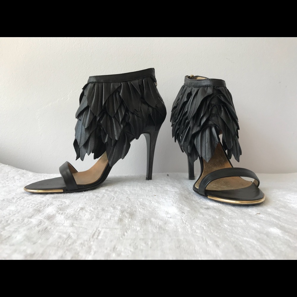 DEVI KROELL**Leaf Black Stilleto**EU 37 US 7 - Picture 2 of 7